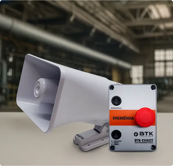 Sistema BTK-EVACIT instalado