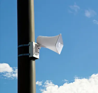 Sinalizador sonoro para alerta industrial