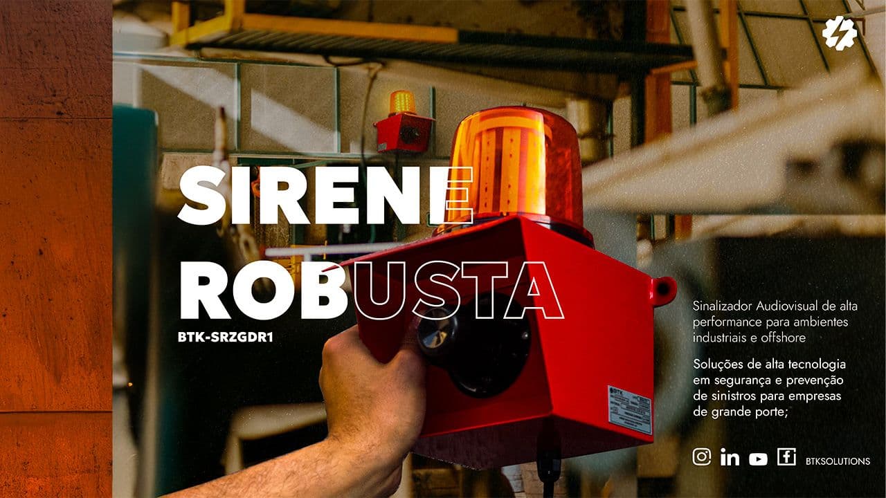 Sinalizador Audiovisual - A Revolução da Segurança