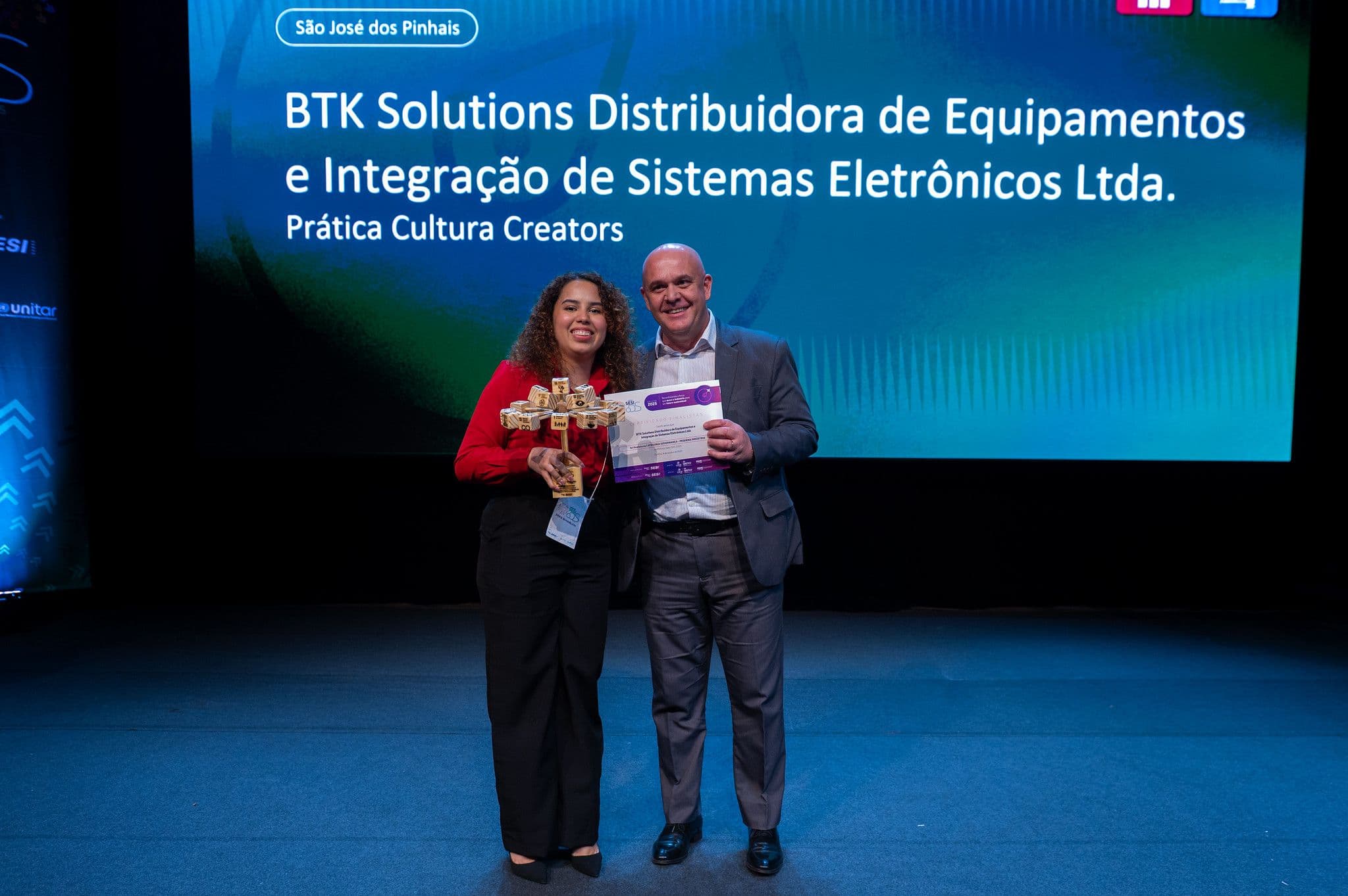 Vencedores do Prêmio SESI ODS 2025: BTK SOLUTIONS